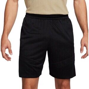 Mens Nike Black Dri Fit Athletic Shorts Lined Medium